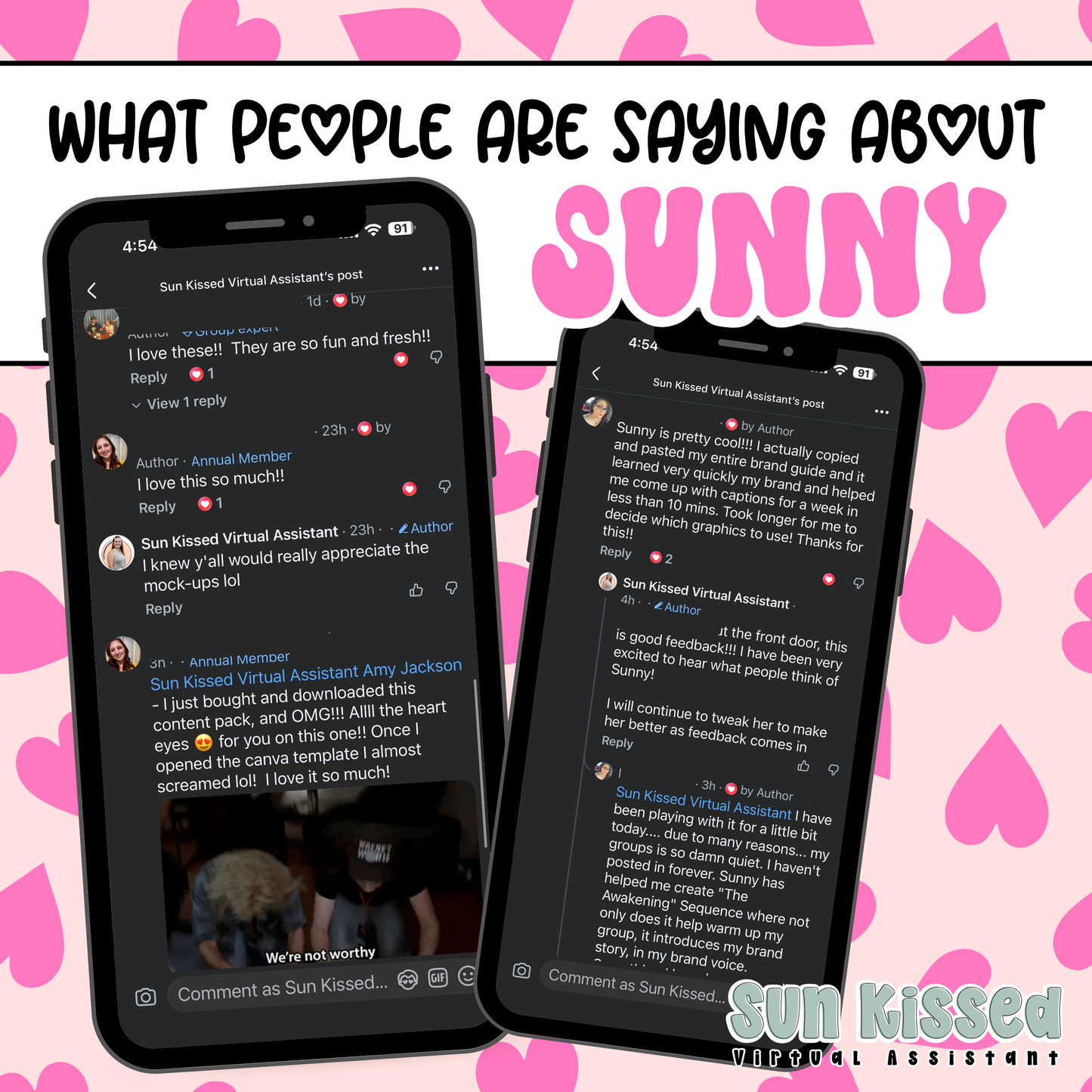 Viva Las Valentine (142 Social Media Graphics & Canva Templates)