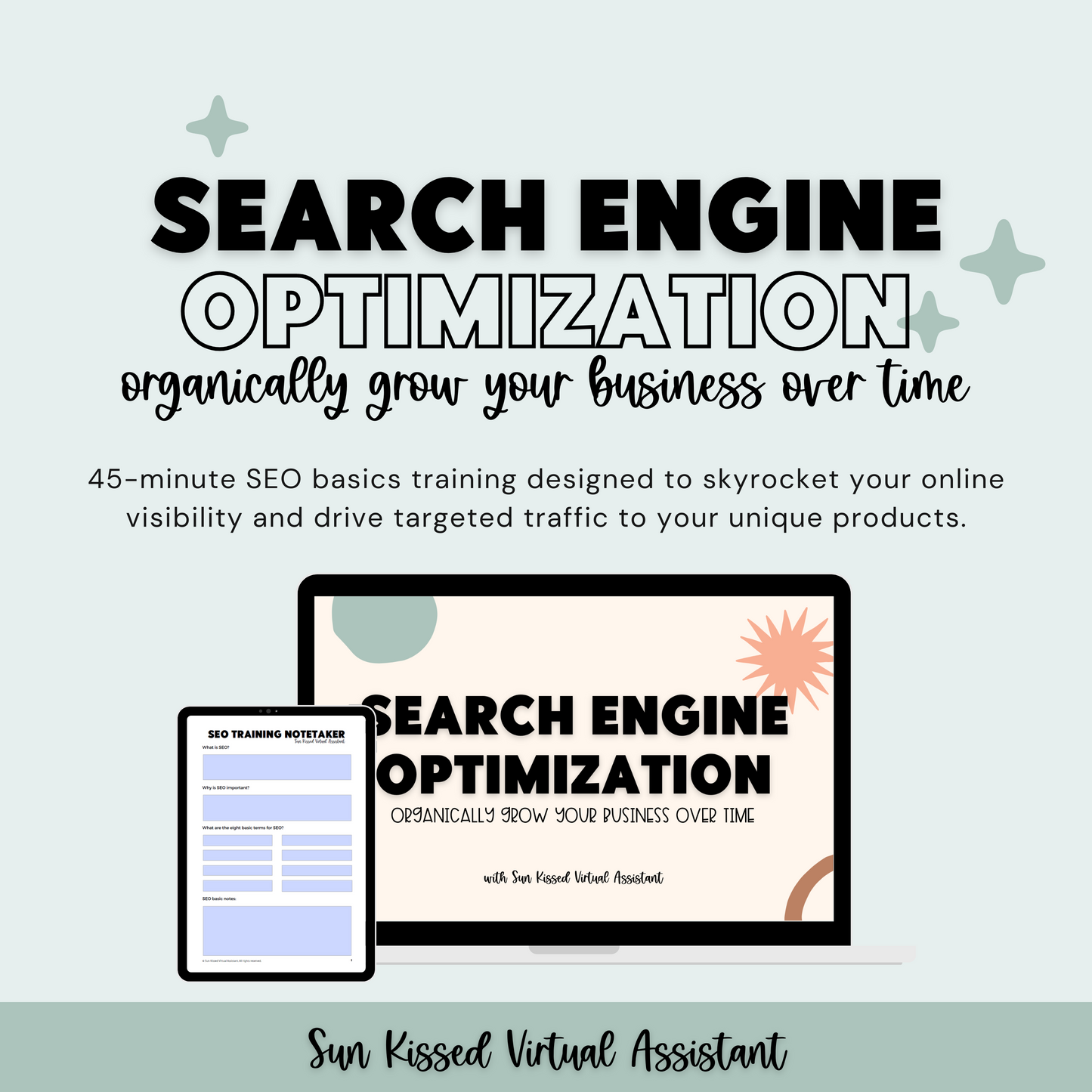 SEO training - Sun Kissed Virtual Assistant