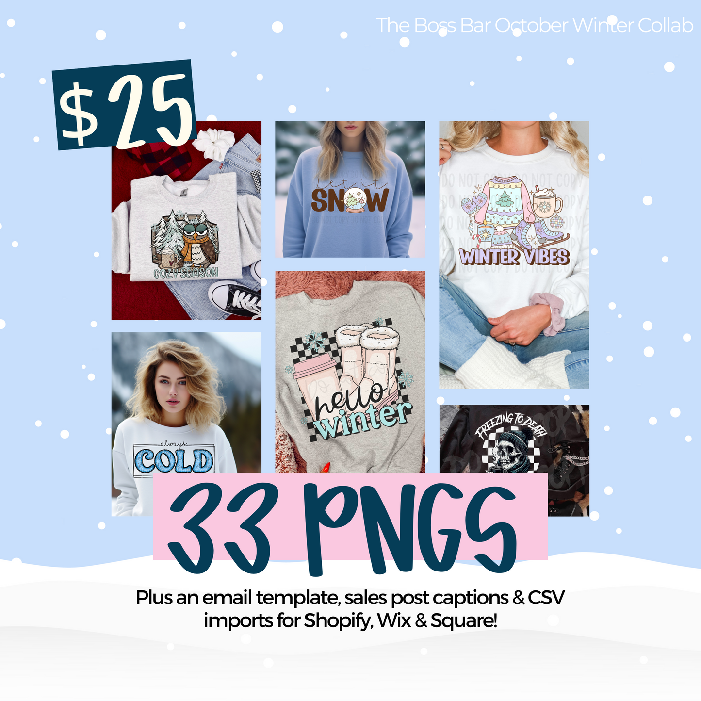 The Boss Bar October Winter Collaboration *LIMITED TO 5*