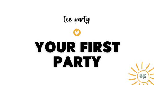Throw your first tee party | Sun Kissed Virtual Assistant