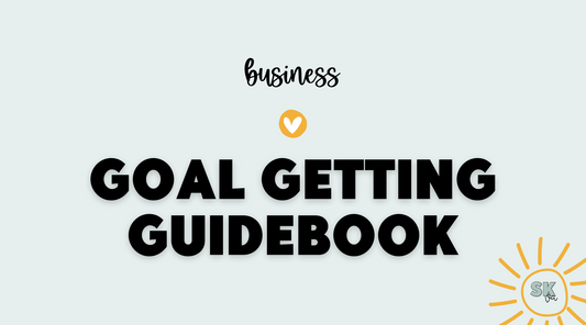 Paper + Spark Goal Getting Guidebook | Sun Kissed Virtual Assistant