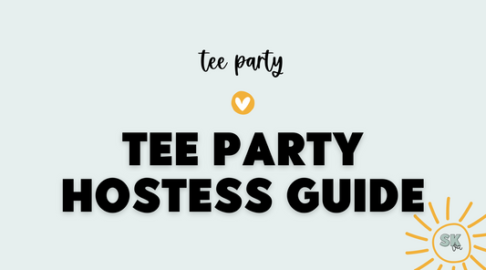 Create a tee party hostess guide | Sun Kissed Virtual Assistant