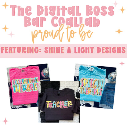 The Boss Bar Apr "Proud To Be" Collaboration *LIMITED TO 5*