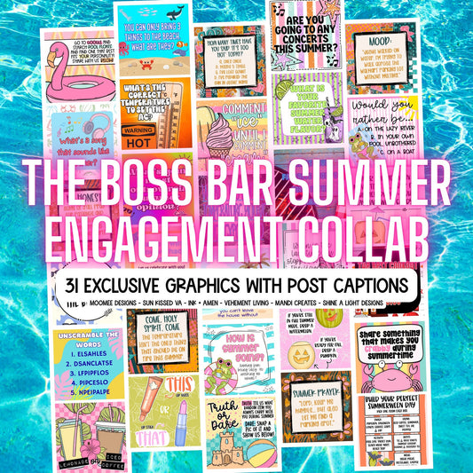 The Boss Bar June "Summer" Collaboration *LIMITED TO 10*