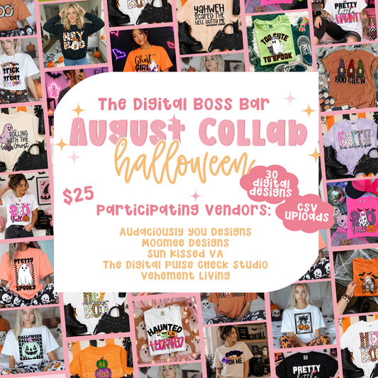 The Boss Bar Aug "Halloween" Collaboration *LIMITED TO 6*