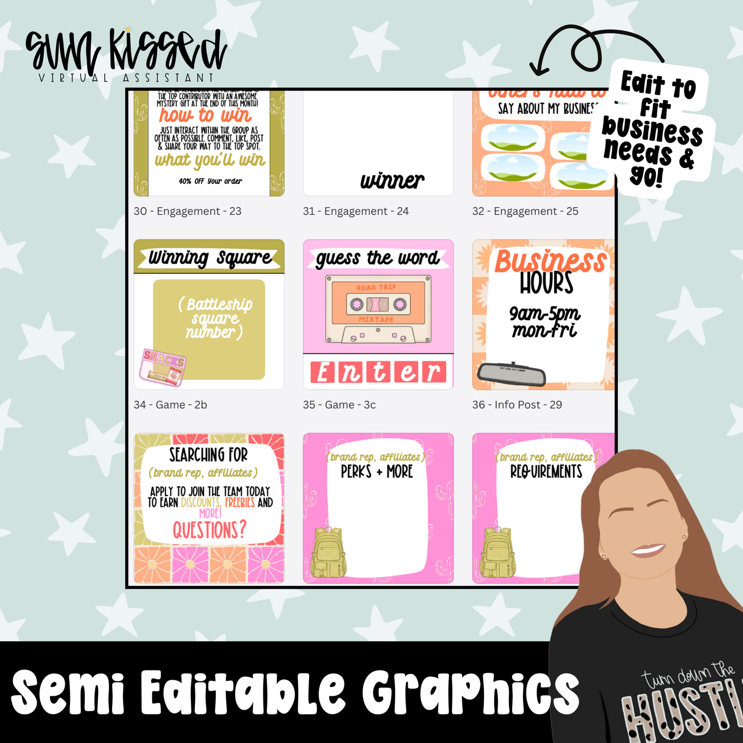 Are We There Yet? (193 Social Media Graphics & Canva Templates)