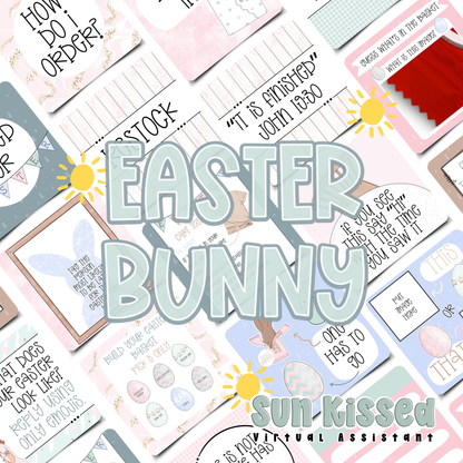 Easter Bunny (87 Social Media Graphics)
