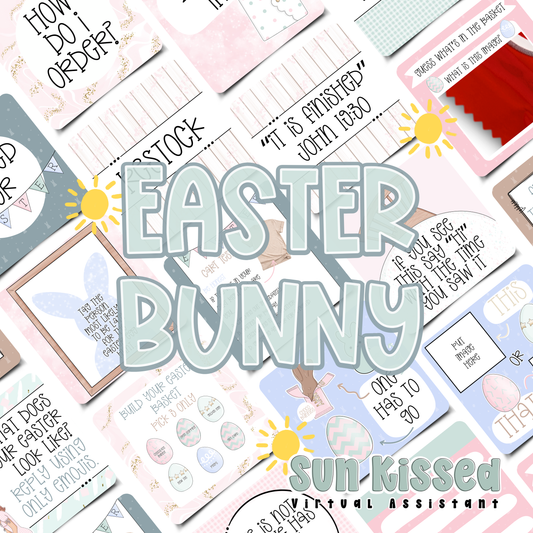 Easter Bunny (87 Social Media Graphics)