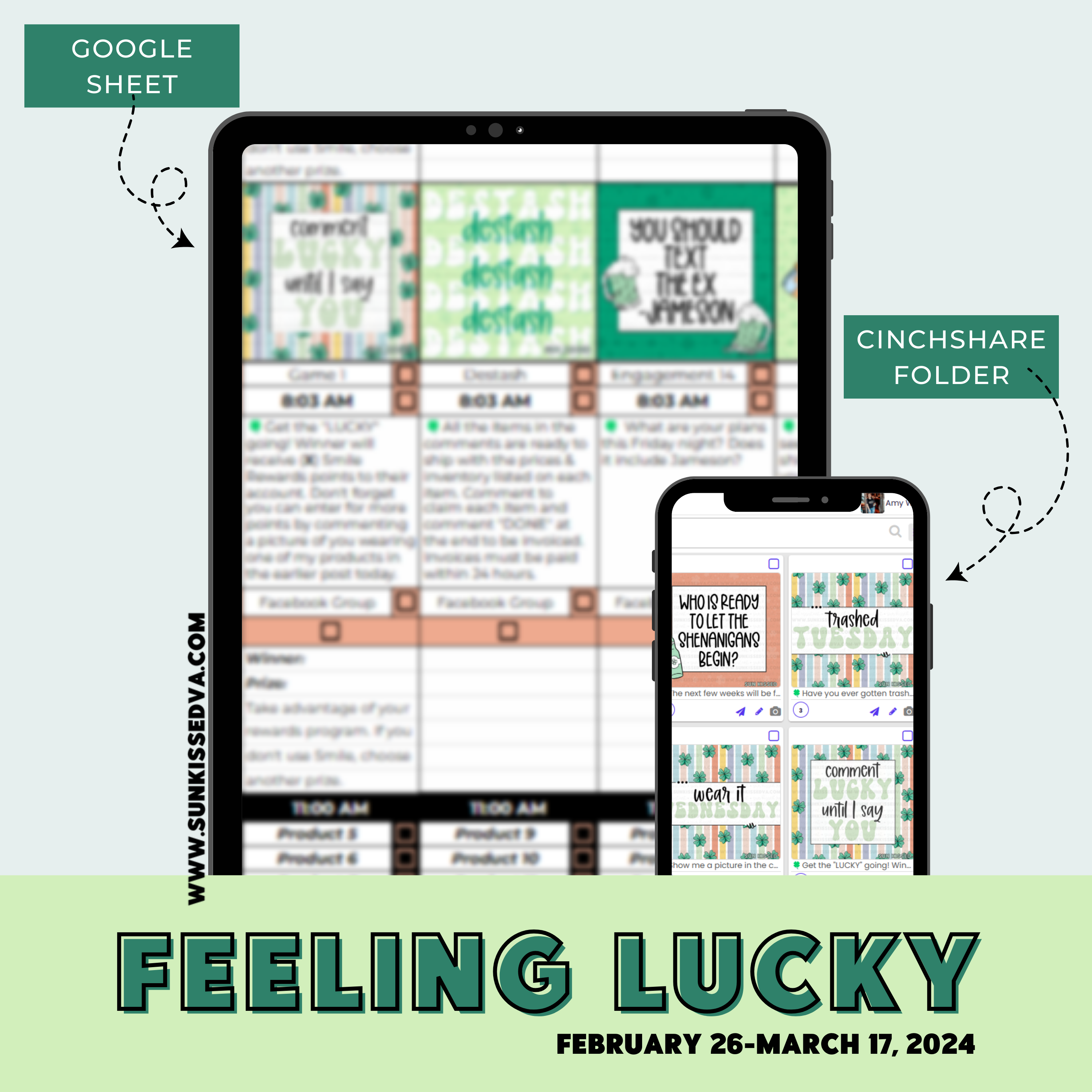 Feeling Lucky Content Calendar | Sun Kissed Virtual Assistant – Sun Kissed VA Feeling Lucky Content Calendar | Sun Kissed Virtual Assistant – Sun Kissed VA