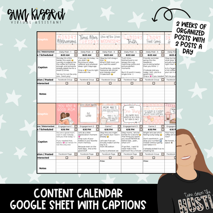 Mom Life (101 Graphics & 2-week Content Calendar)