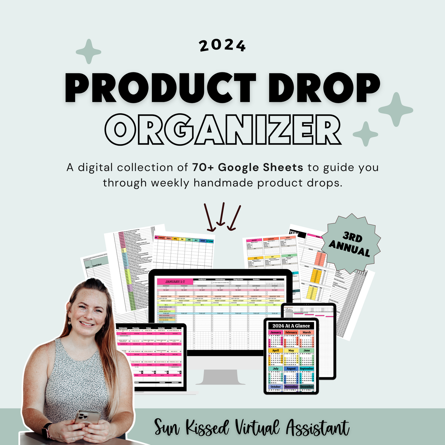 2024 Product Drop Organizer