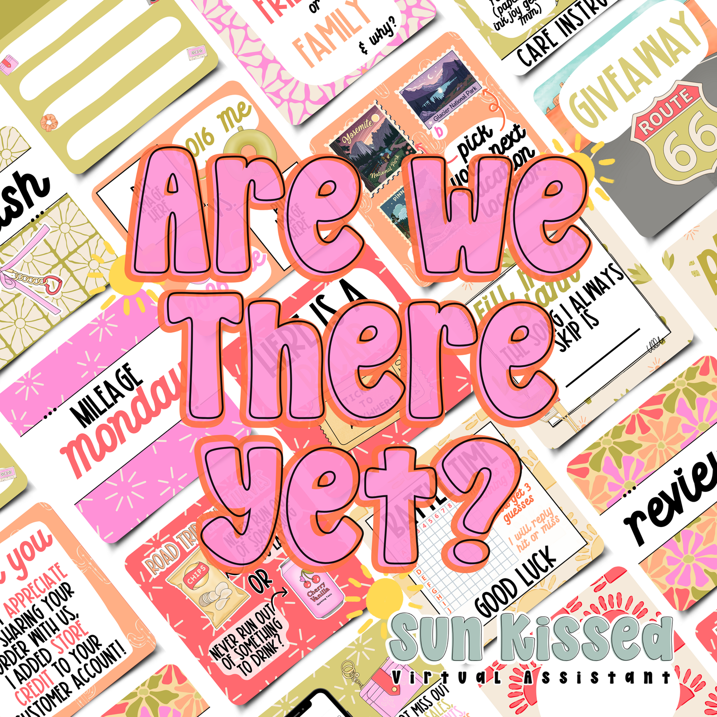 Are We There Yet? (193 Social Media Graphics & Canva Templates)