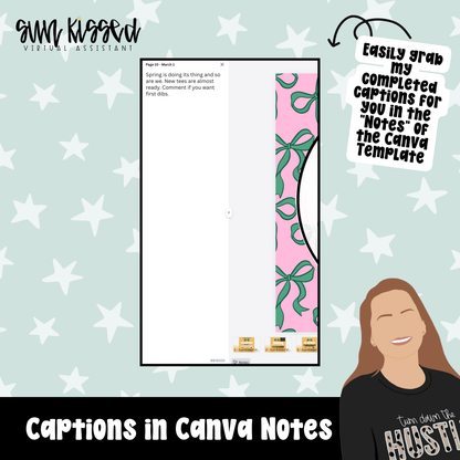 Shamrock Social (86 Social Media Graphics, Captions & Canva Templates)