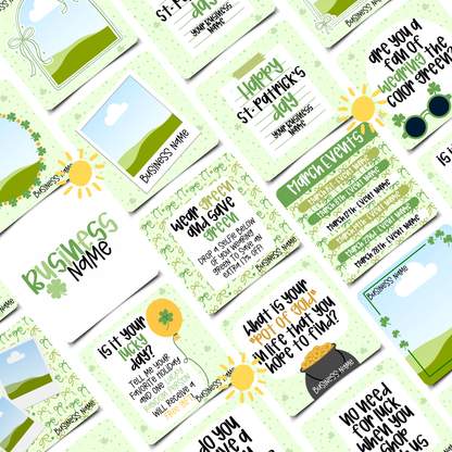 St. Patrick's Day Canva Template