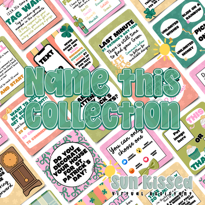 Shamrock Social (86 Social Media Graphics, Captions & Canva Templates)