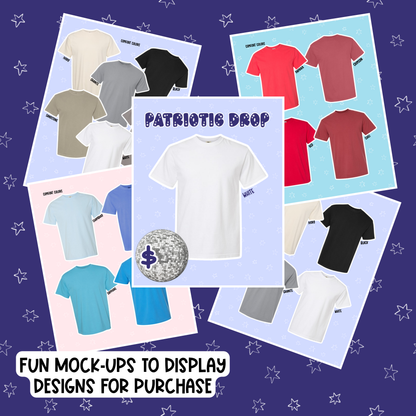 Star Spangled Socials (137 Graphics)