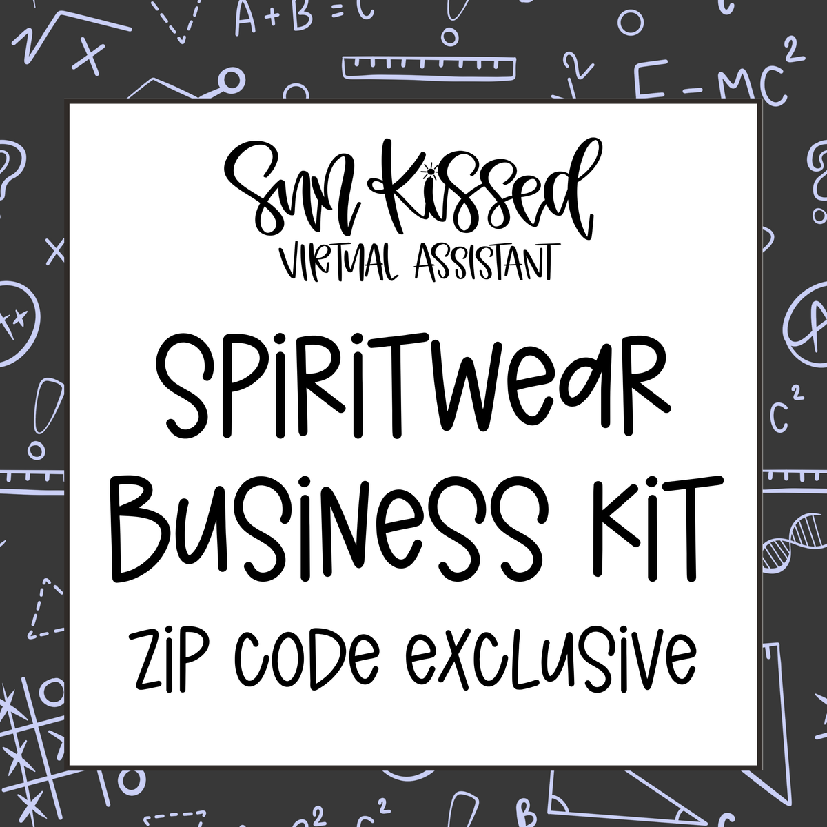 Spiritwear Business Kit (Include Zip Codes in "Special Order Instructions" on the cart page)