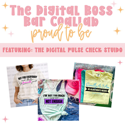 The Boss Bar Apr "Proud To Be" Collaboration *LIMITED TO 5*