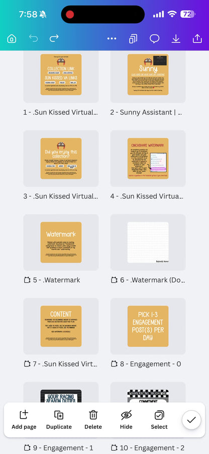 Full Throttle (89 Social Media Graphics, Captions & Canva Templates)