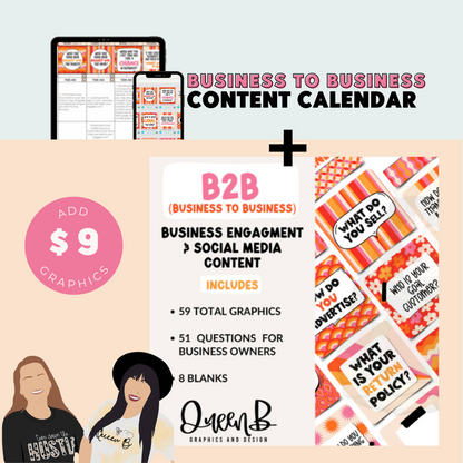 B2B Content Calendar to connect with your customers | Sun Kissed Virtual Assistant