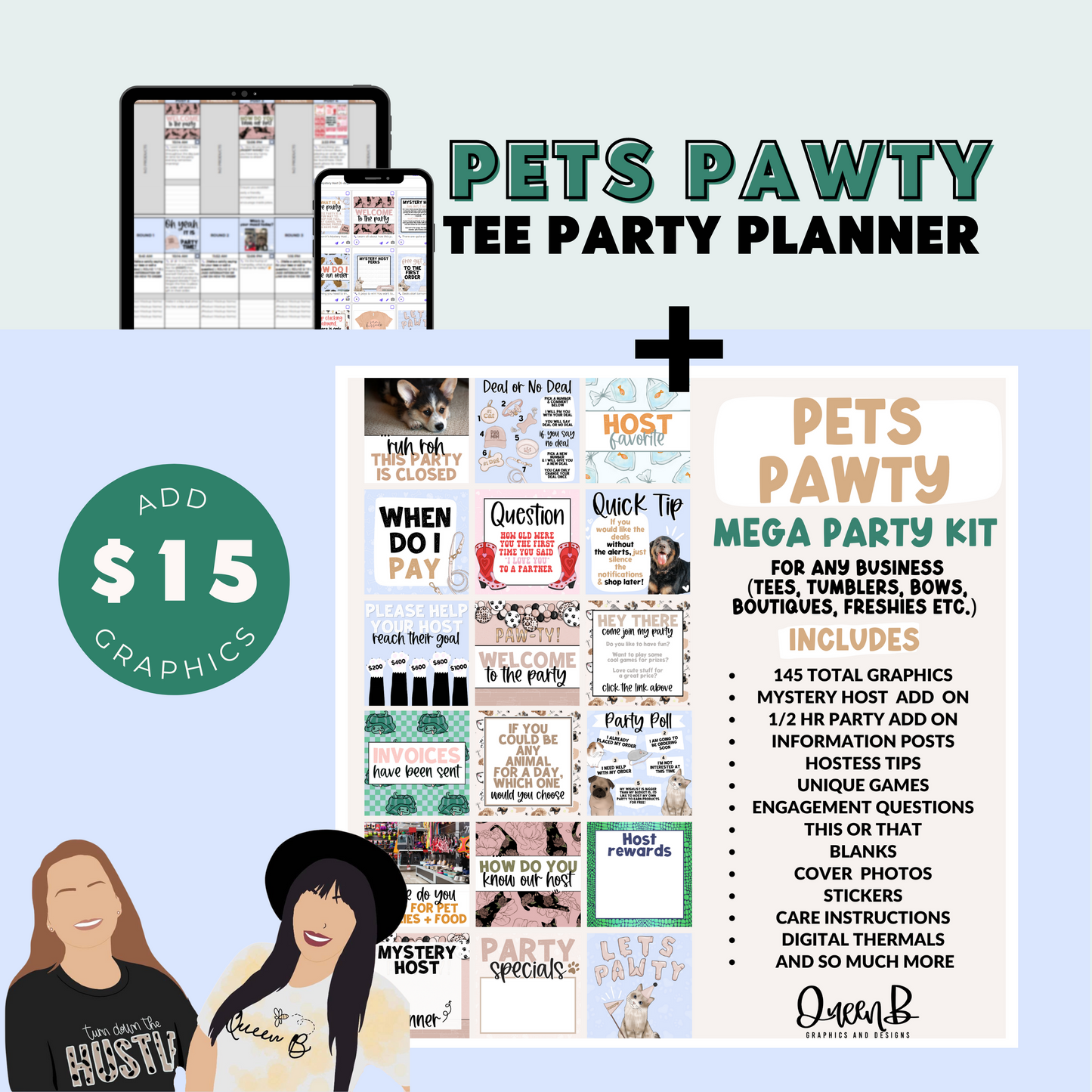 Pets Pawty Tee Party Planner for the pet lovers | Sun Kissed Virtual Assistant