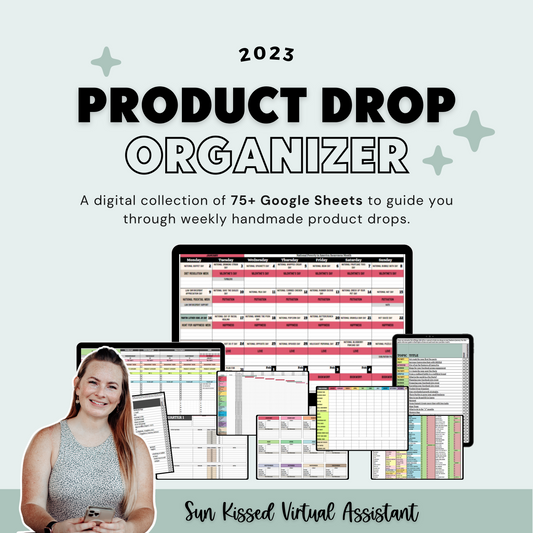 2023 Product Drop Organizer